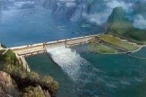 China's hydropower station in tibet