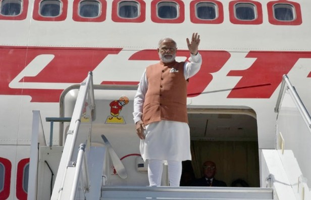 Indian PM Narendra Modi leaves for Washington DC concluding his Geneva visit on June 6