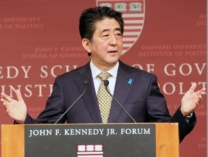 Japanese prime Minister Shinzo Abe (representative photo)