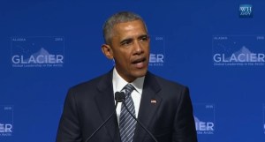 President Obama addresses Glacier Conference