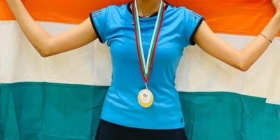 Tanisha Crasto won gold medal in the girls' doubles category in Bulgarian Junior International Championships
