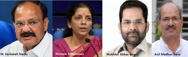 BJP candidates for RS