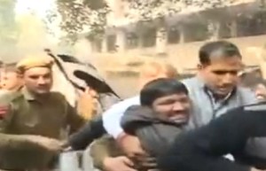 Kanhaiya Kumar, when he was earlier produced in court. (representative photo)