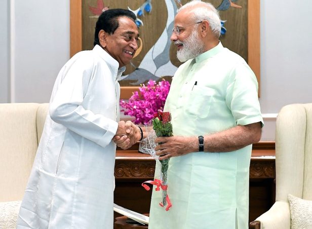 Madhya Pradesh CM Kamal Nath met Prime Minister Narendra Modi in new Delhi on Thursday  6 June 2019