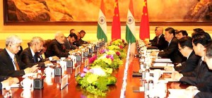 Prime Minister Narendra Modi and President Xi Jinping of People's Republic of China hold delegation level talks at Xi'an, China