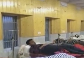 NIT srinagar students in hospital