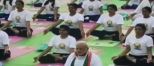 Indian Prime Minister Narendra Modi performed yoga at Rajpath in New Delhi on the first International Yoga Day on June 21, 2015 (representative image)