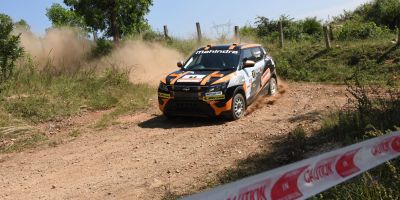 Ace rallyist Gaurav Gill in action during day of the K 1000 rally of the CYC FMSCI National Rally Championship in Bengaluru