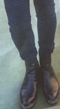 Boots with a clear edge