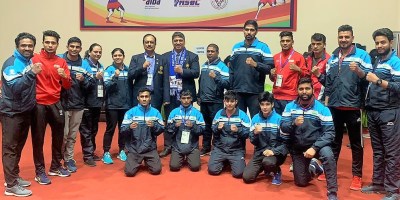 The 7 Indian boxers who crusied into the finals of 13th South Asian Games in Nepal on Saturday.