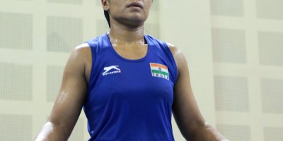 India Open Gold medallist Bhagyabati kachari won her semi-final bout 5-0.JPG