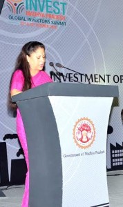 Madhya Pradesh Industry Minister Yashodhara Raje Scindia