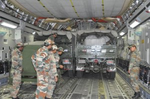 earthquake Nepal-Indian Army