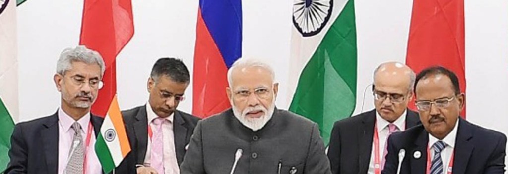 Prime Minister gives opening remarks at the Russia-India-China (RIC) Informal Meeting on the sidelines of G20 Summit 2019 in Osaka