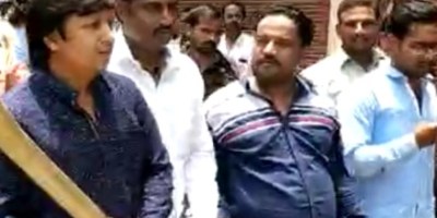 Akash Vijayvargiya assualted a civic officer with a cricket bat