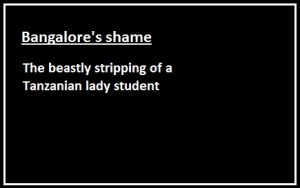 Bangalore's shame