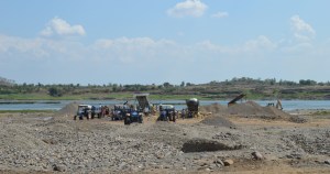 SSP area-sand mining