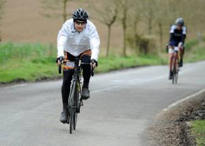 Andy Pardoe Charity cyclist