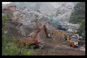 china landslide
