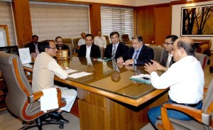 MP Chief Minister Shivraj meets investors