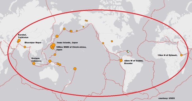 earthquake and tremors 30 may