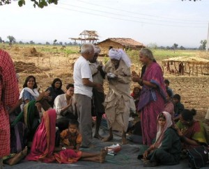 NBA leader Medha Patkar   campaigns for Tribals' land rights (Representative Photo-May 2004)