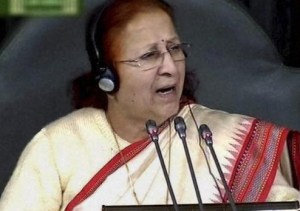 Lok Sabha Speaker Sumitra Mahajan