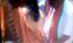 Babulal Gaur-inappropriate act